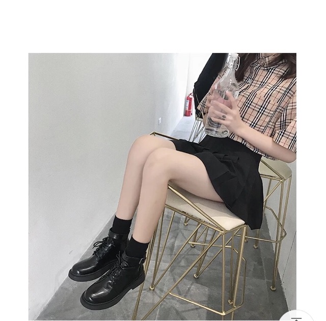 (Order) Giày boots Ulzzang nữ MS396 | BigBuy360 - bigbuy360.vn