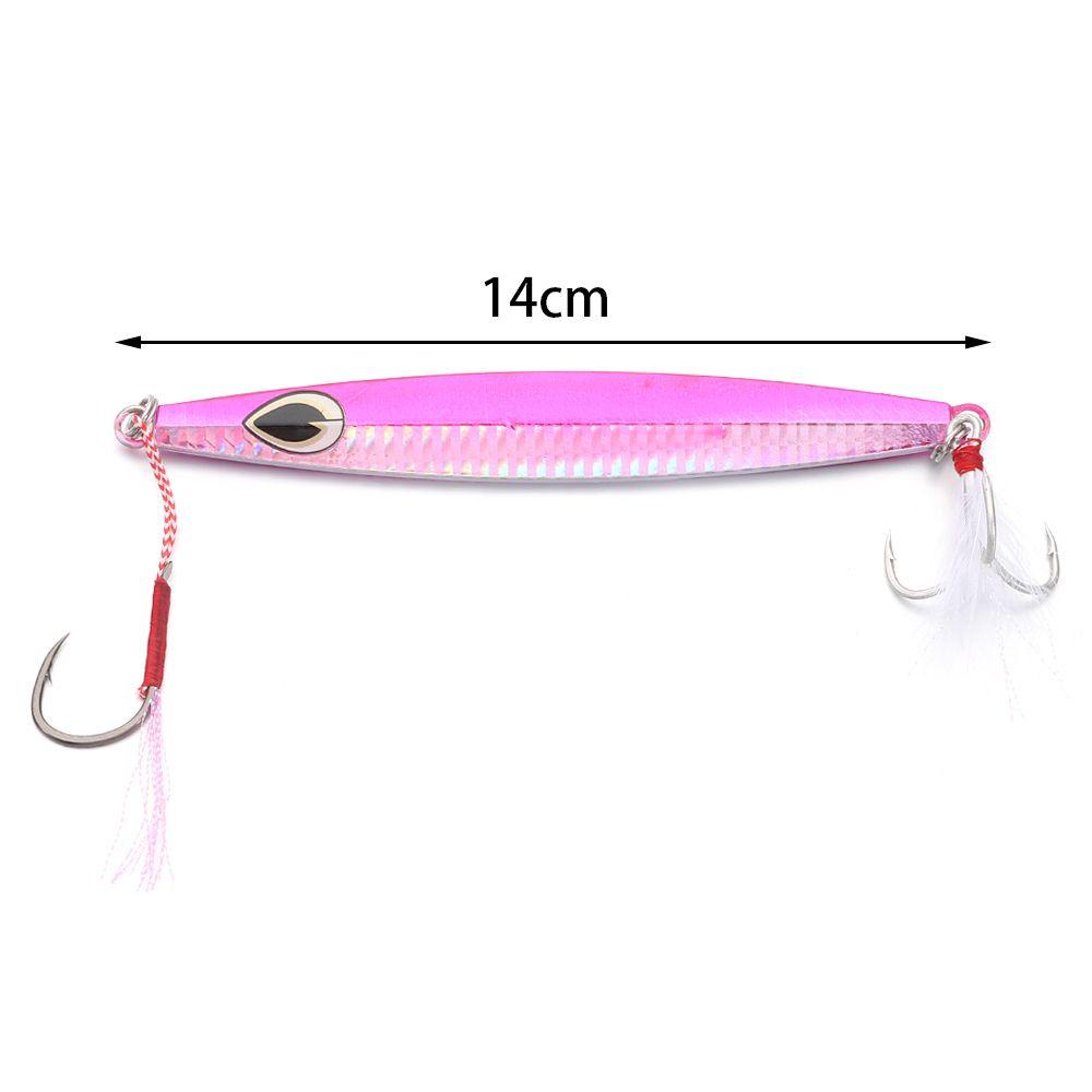 Mồi Giả Nhử Cá Bằng Kim Loại Gắn Kèm Móc Câu Đôi 60g Tiện Dụng