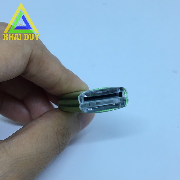 Đầu Đọc Thẻ Nhôm Loại Xịn Tốc Độ Nhanh Dùng Cho Thẻ Nhớ MicroSD Đọc Thẻ Nhớ  Sài Cho Máy Tính