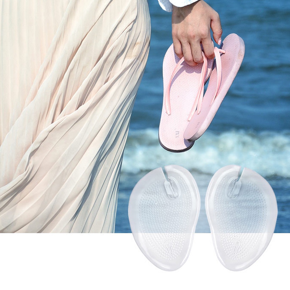 1 Cặp Đệm Silicone Tách Ngón Chân Chống Trượt Tiện Dụng