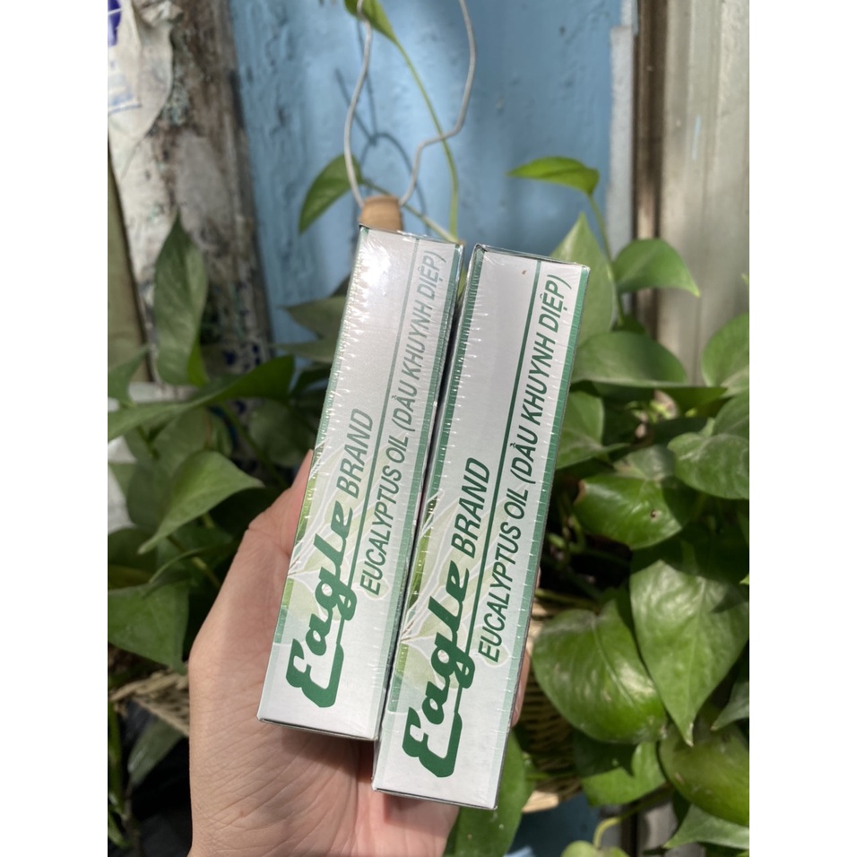 Combo 2 Chai dầu khuynh diệp EAGLE BRAND 2 nắp cho bé 30ml Chính Hãng