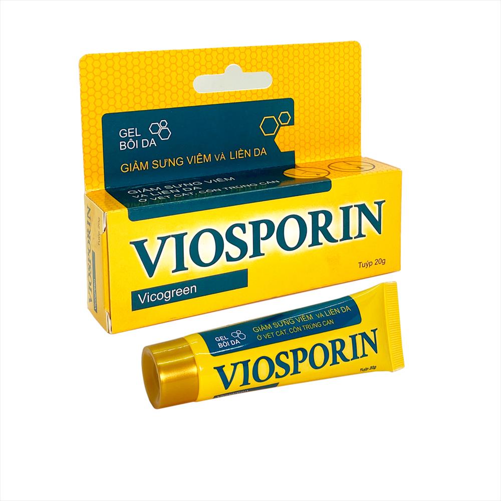 VIOSPORIN - GEL BÔI DA GIẢM SƯNG VIÊM VÀ LIỀN DA