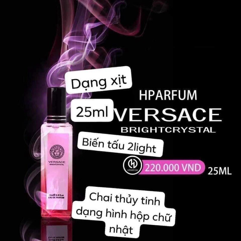 Tinh Dầu Nước Hoa Pháp Hparfum 25ml Dạng Xịt