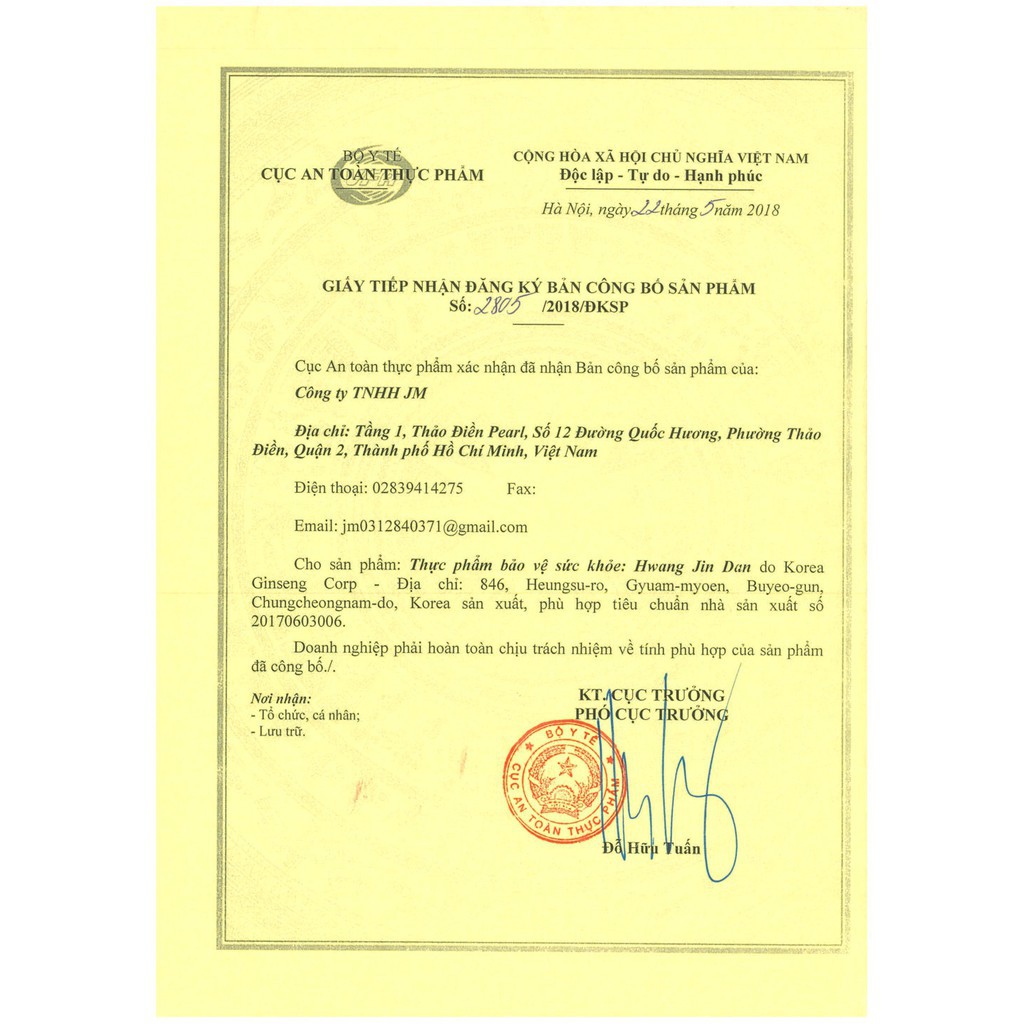 Viên hồng sâm linh đan KGC 30 viên - Hwangjidan Cheong Kwan Jang