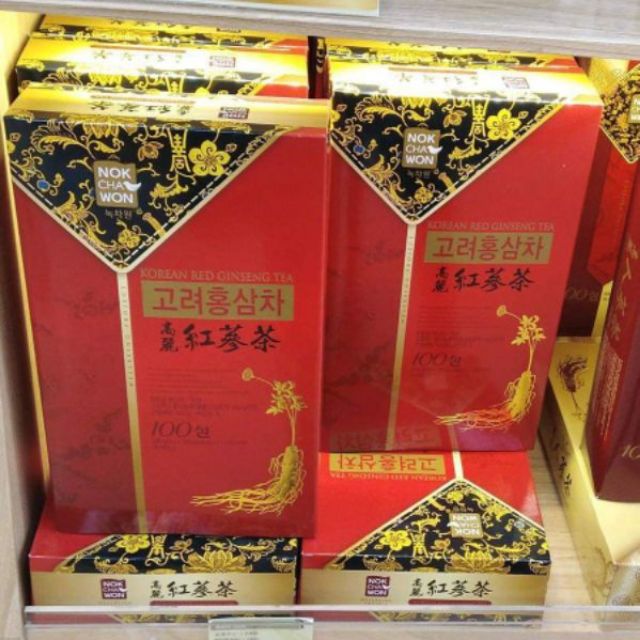 TRÀ HỒNG SÂM NOKCHAWON HÀN QUỐC - KOREAN RED GINSENG TEA 150G