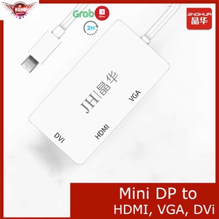 CÁP CHUYỂN MINI DISPLAYPORT RA 3 CỔNG HDMI VGA DVI JINGHUA Z614