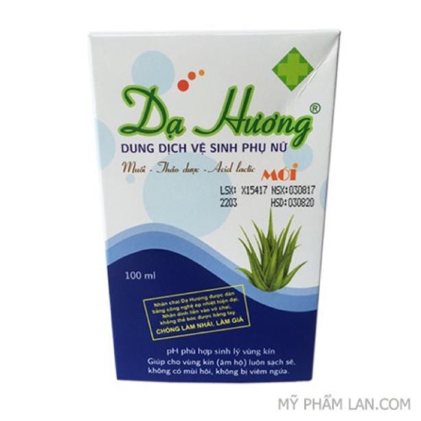 Dung Dịch Vệ Sinh Phụ Nữ Dạ Hương 100ml