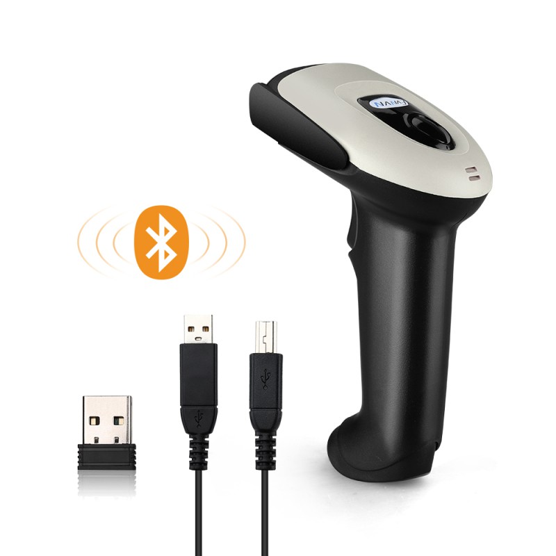 Evn Máy Quét Mã Vạch 1d Cầm Tay Kết Nối bluetooth 2.4ghz Không Dây