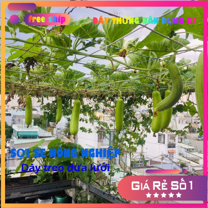 Dây thừng chuyên giăng giàn cây leo 200 mét|| 1kg (3ly)