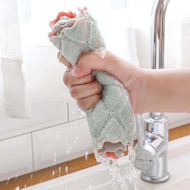 1 CHIẾC KHĂN LAU BẾP ĐA NĂNG 2 MẶT MỀM MỊN TIỆN LỢI