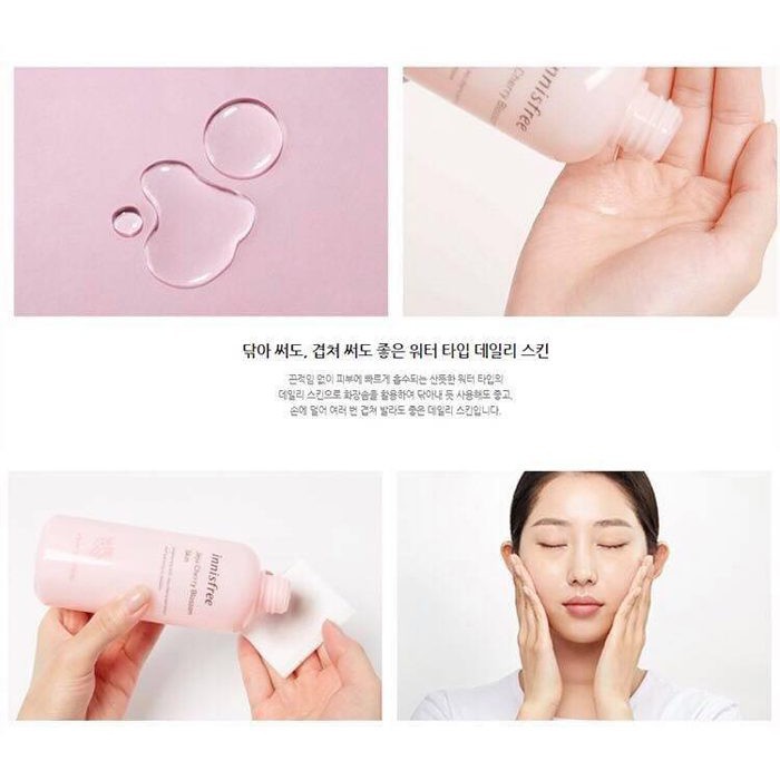 Nước hoa hồng trắng da Innisfree Jeju Cherry Blossom Skin (200 ml)