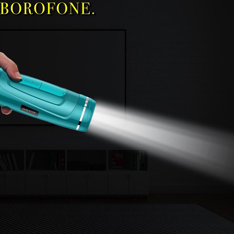 Loa Bluetooth Borofone BR7 5.0 có đèn pin siêu sáng siêu tiện lợi âm thanh hay âm bass siêu chất hàng chính hãng