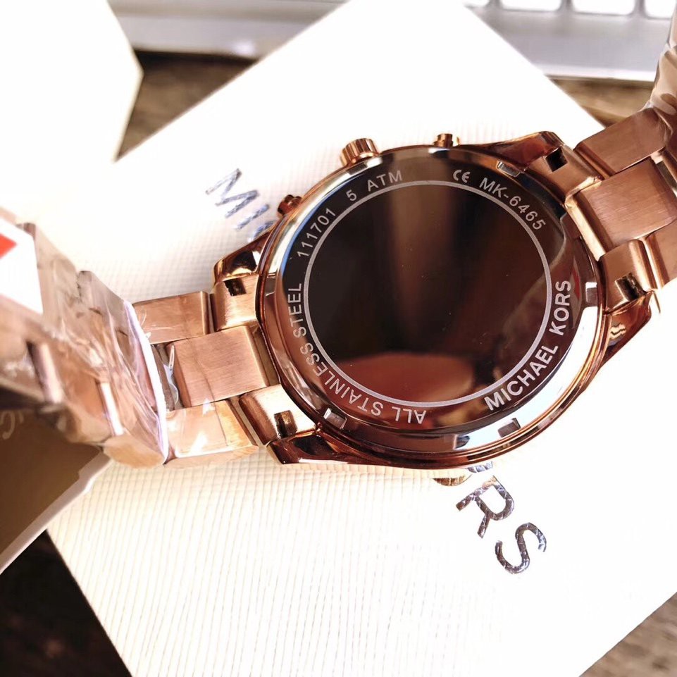 ĐỒNG HỒ UNISEX NỮ NAM MICHAEL KORS MK 6465- SIZE 40MM -CAO CẤP FULLBOX