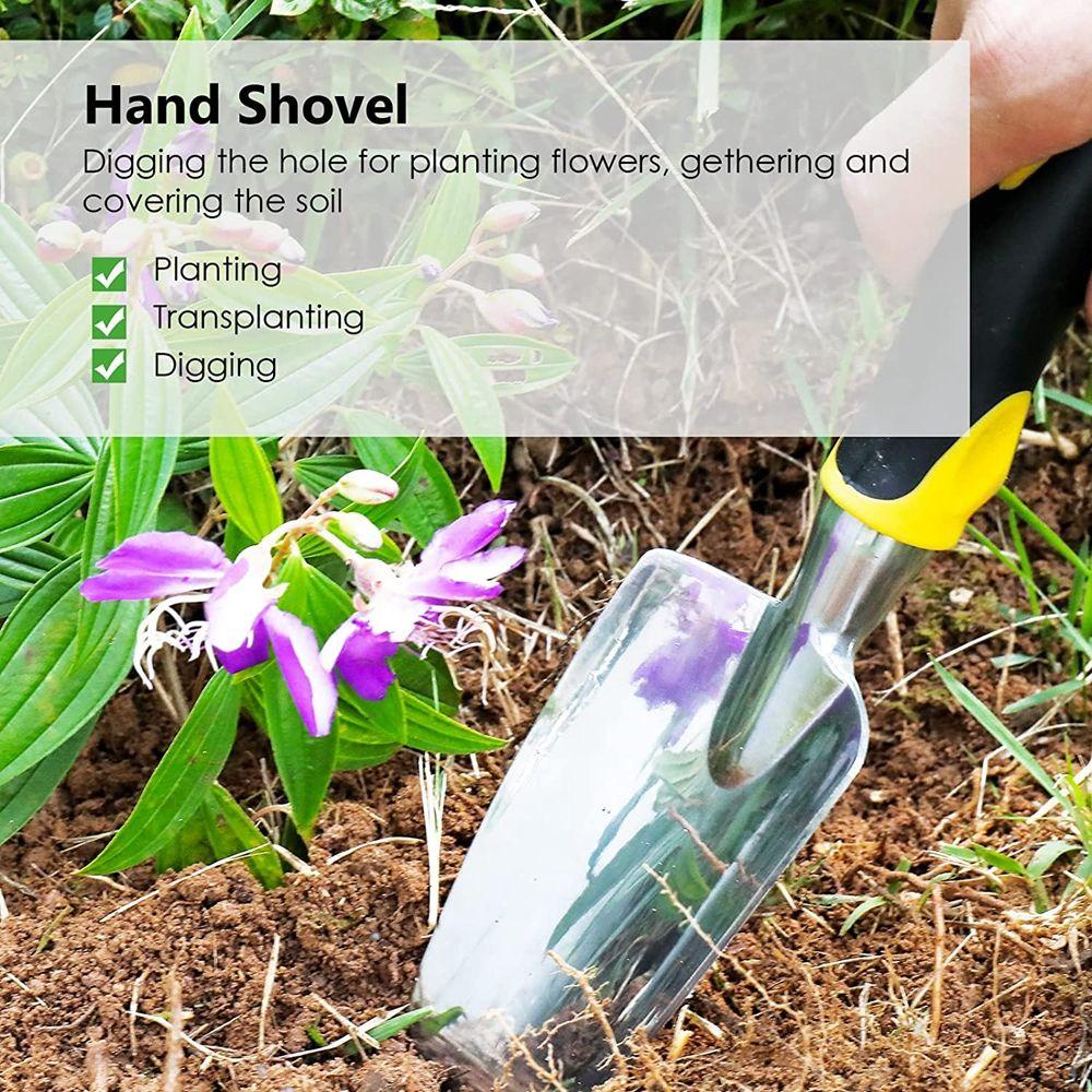 Bộ Dụng Cụ Làm Vườn Bằng Tay Chống Trượt Siêu Bền