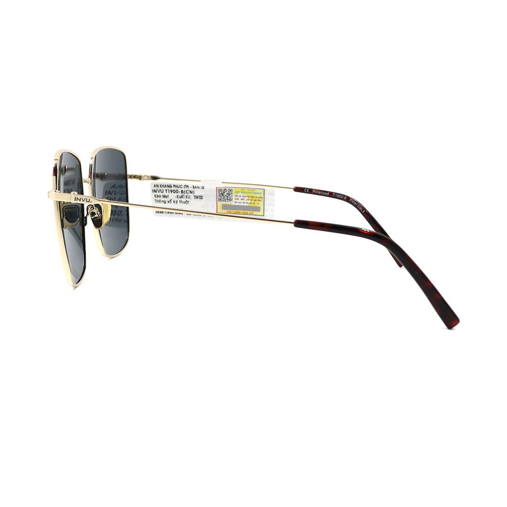 Kính mát thời trang Invu T1900 chính hãng, thiết kế dễ đeo bảo vệ mắt