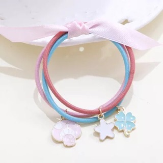 Set 3 dây cột tóc dễ thương
