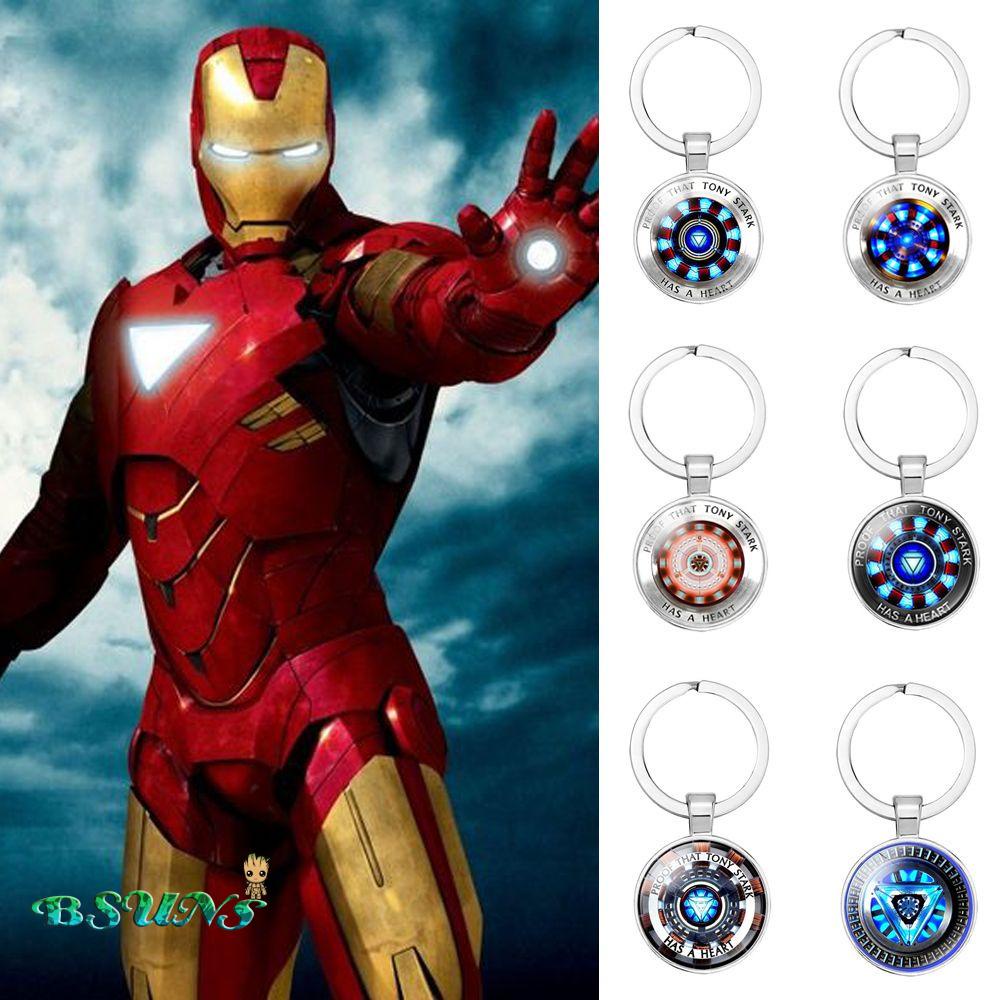 Móc Khóa Kim Loại Hình Găng Tay Siêu Anh Hùng Marvel