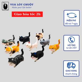 Mèo mô hình trang trí taplo xe hơi, tiểu cảnh, bàn học, bàn làm việc siêu cute