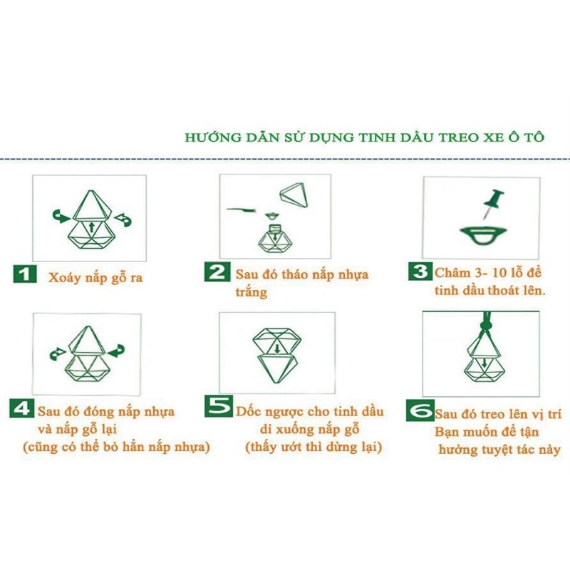 Vỏ đựng tinh dầu treo xe kim cương dây kim tuyến - vỏ lọ tinh dầu treo xe - chai lọ mỹ phẩm dung tích 7ml