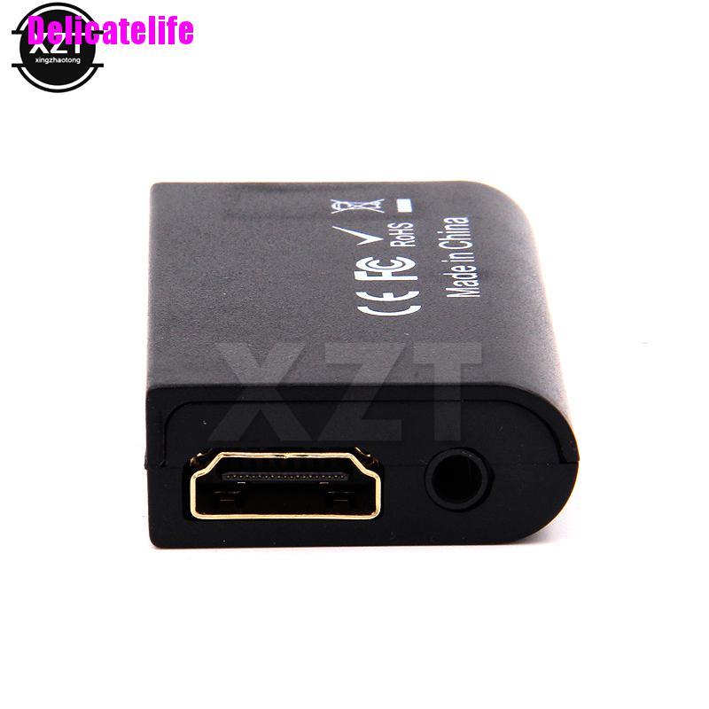 Bộ chuyển đổi Ps2 sang Hdmi video đầu ra âm thanh 3.5mm thích hợp cho HDTV chất lượng cao