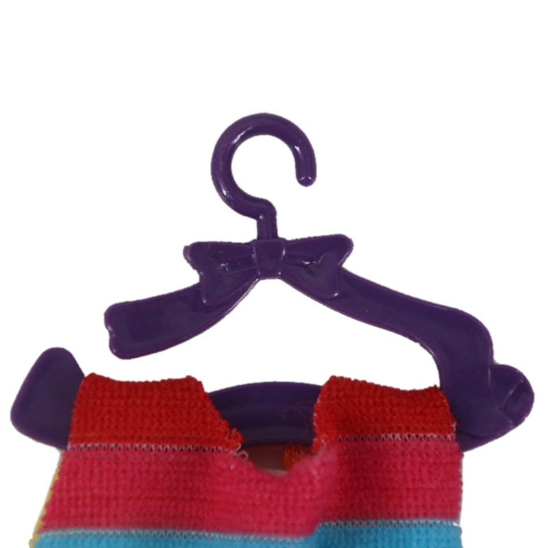 Set 20 Móc Treo Quần Áo Đồ Chơi Búp Bê DIY