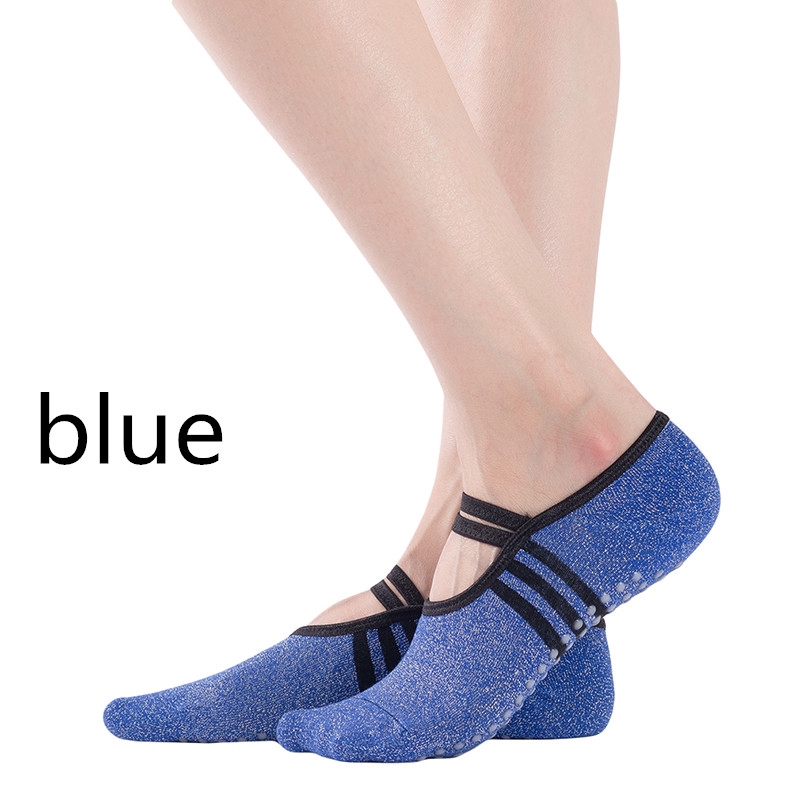 Vớ cotton tập Yoga chống trượt