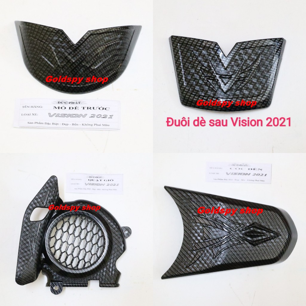Ốp Carbon trang trí Vision 2021