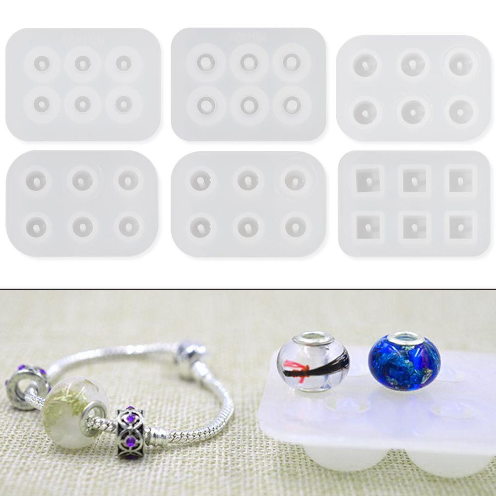 PINEVN Khuôn Silicone Tạo Hình Hạt Cườm Làm Đồ Thủ Công Trang Trí Nội Thất