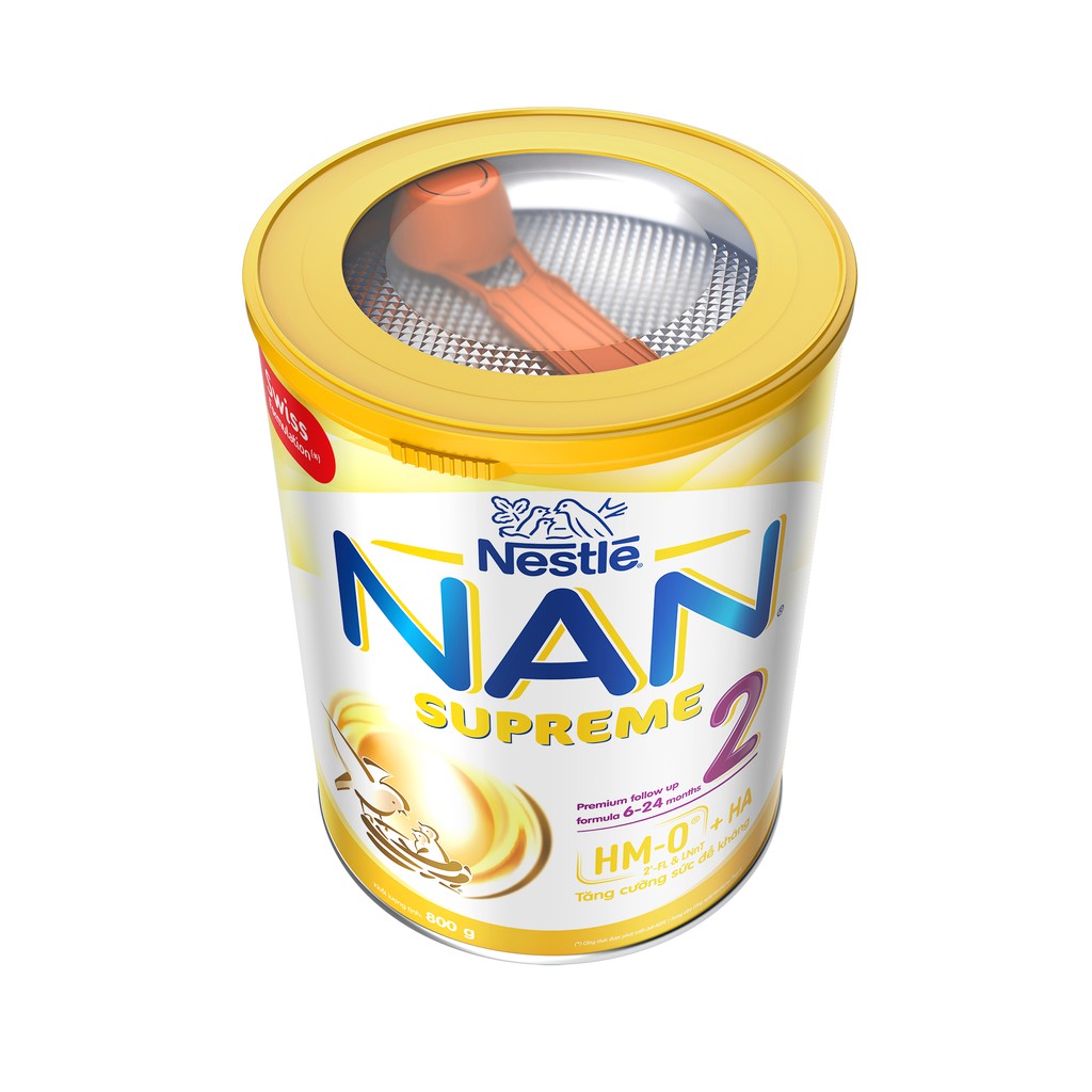 Sữa Bột Nestlé NAN SUPREME 2 - Hộp 800gram
