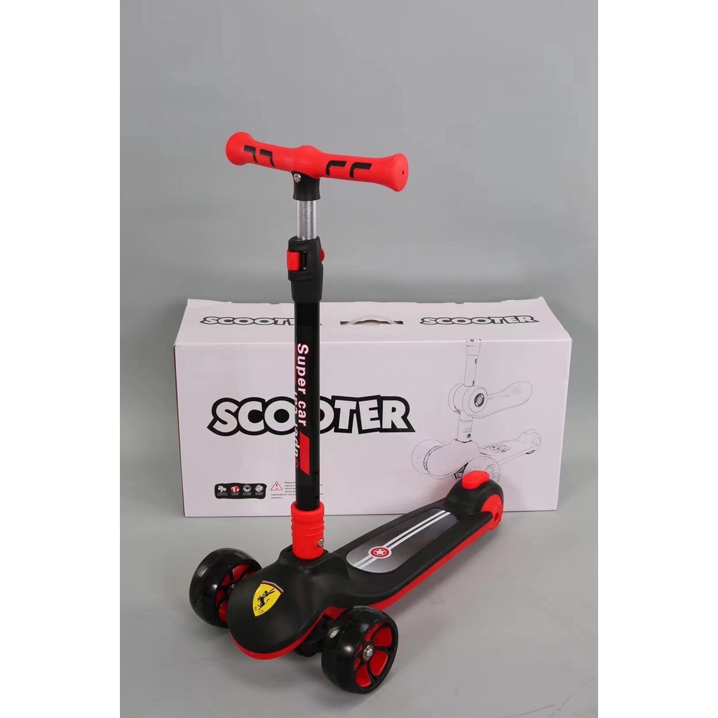 Scooter cho bé Novo x68  full đèn nhạc