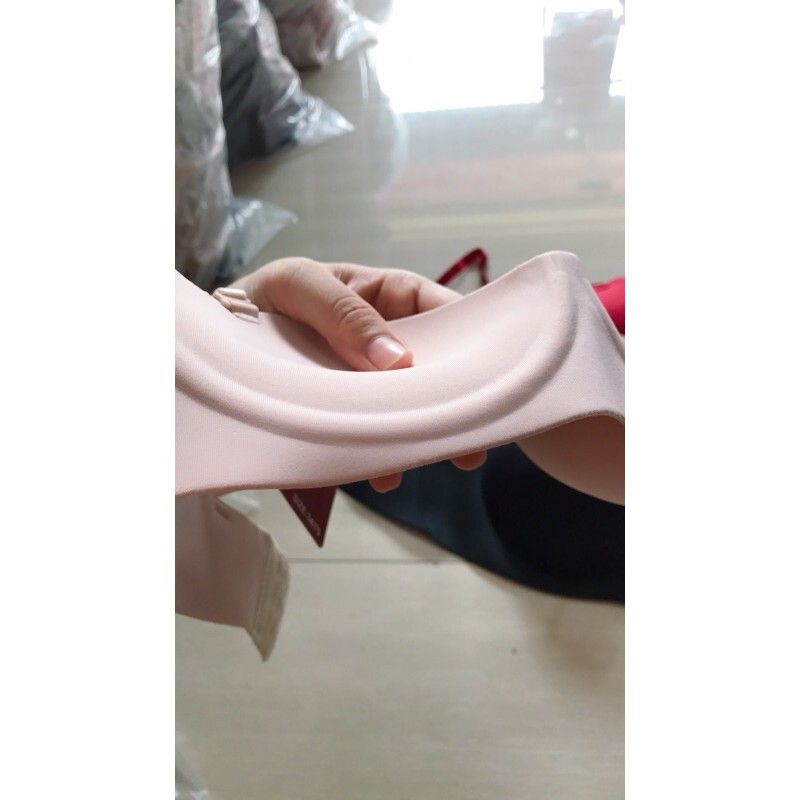 Áo lót nữ - Áo ngực su lông vũ A08. Kiểu quả tròn, không gọng. Kèm ảnh thật.