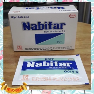 Gói muối vệ sinh Nabifar hộp 10 gói x 5g