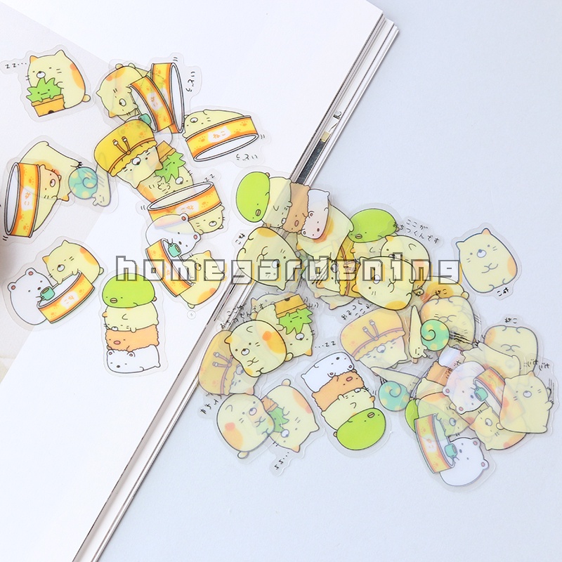 Set 50 sticker dán trang trí hình thú đáng yêu đa năng