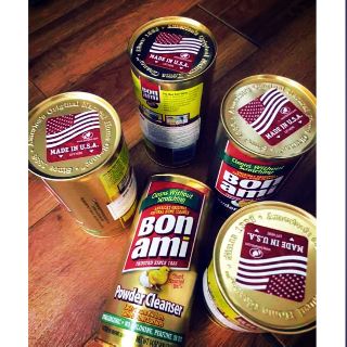 BON AMI  Bột tẩy đa năng tự nhiên, không sử dụng hóa chất độc hại, được sản xuất và đóng gói 100% tại Hoa Kỳ.