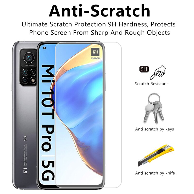 Kính camera Xiaomi Mi 10T 5G + Kính bảo vệ màn hình cho mi 10t 5g mi 10t pro 5g mi 10t lite 5g mi10t pr HD Kính cường lực Kính camer