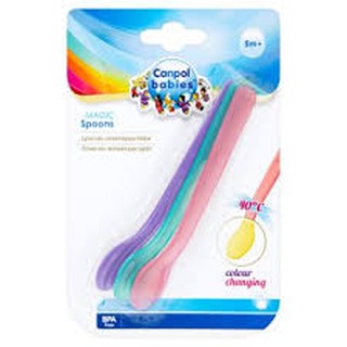 Bộ thìa đổi màu 3 chiếc Canpol Babies,