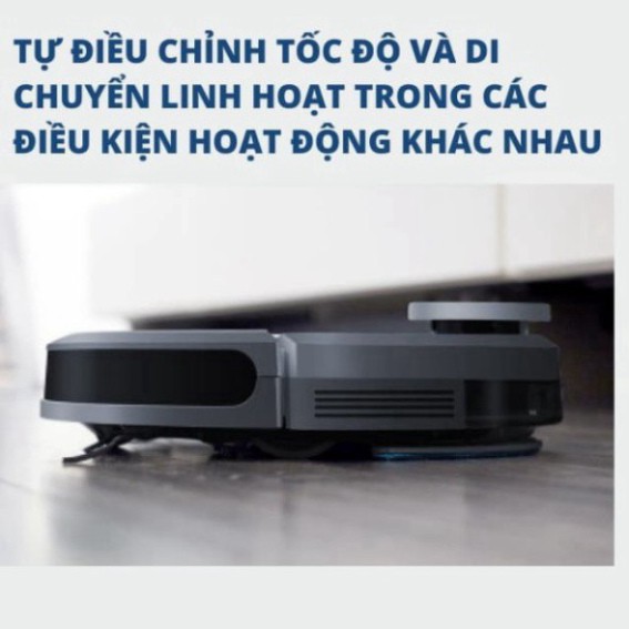 Robot Hút Bụi Tự Động Ecovacs Deebot DN55 (Ozmo 900) , Chính Hãng, Mới 100%, Chưa Qua Sử Dụng [ App sử dụng tiếng việt ]