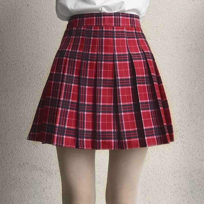 Chân váy TENNIS CARO ULZZANG