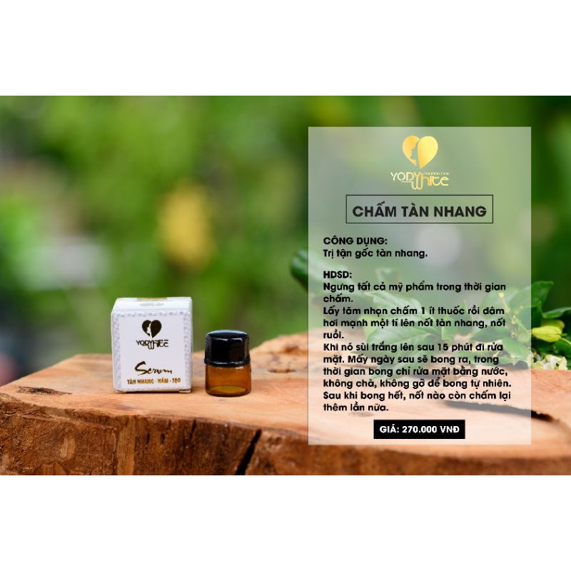 [CHÍNH HÃNG] Combo Mụn Nám Tàn Nhang Serum thảo dược tái tạo da Yody White Phương Anh | BigBuy360 - bigbuy360.vn