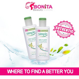 Nước Tẩy Trang Simple Kind To Skin Micellar Cleansing Water
