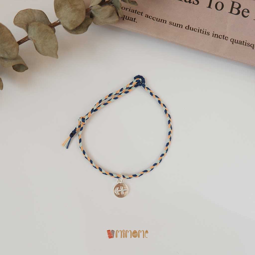 Vòng bính waterproof phối màu charm bạc s925 cung hoàng đạo (4)