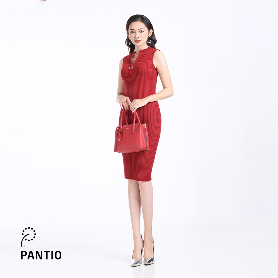 Đầm len body thiết kế không tay dáng ôm FOL036 - PANTIO