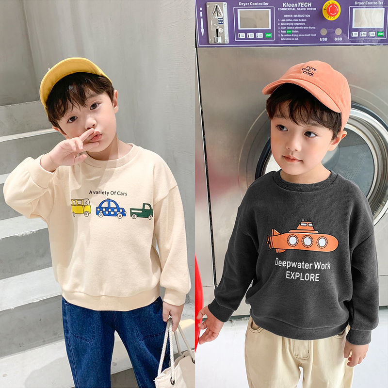 Áo sweater chui đầu phong cách Hàn Quốc thời trang xuân thu 2020 mới cho bé