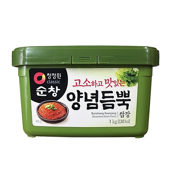 Hộp 1Kg Tương Ssamjang Chấm Các Món Thịt Hàn Quốc Daesang