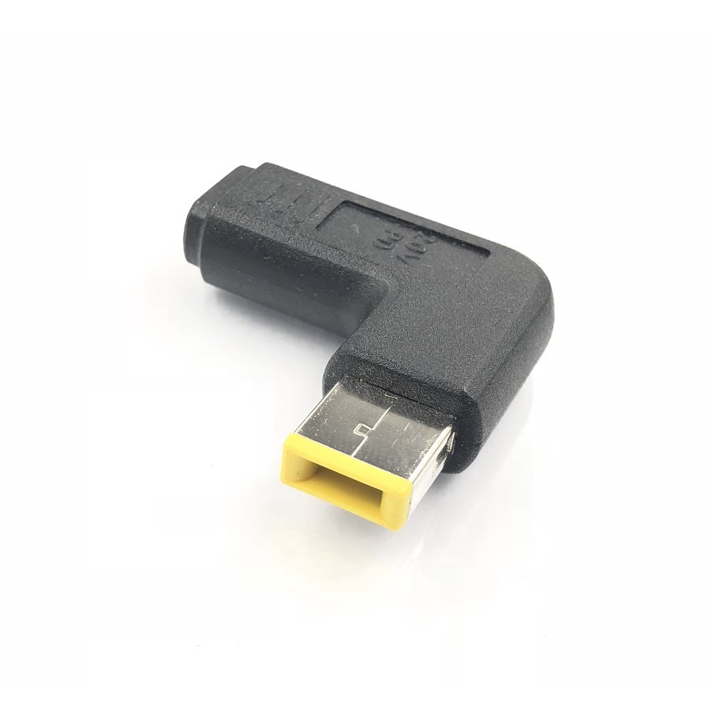Đầu chữ L chuyển đổi USB Type-C sang jack nguồn chân vuông cho Lenovo Thinkpad | BigBuy360 - bigbuy360.vn