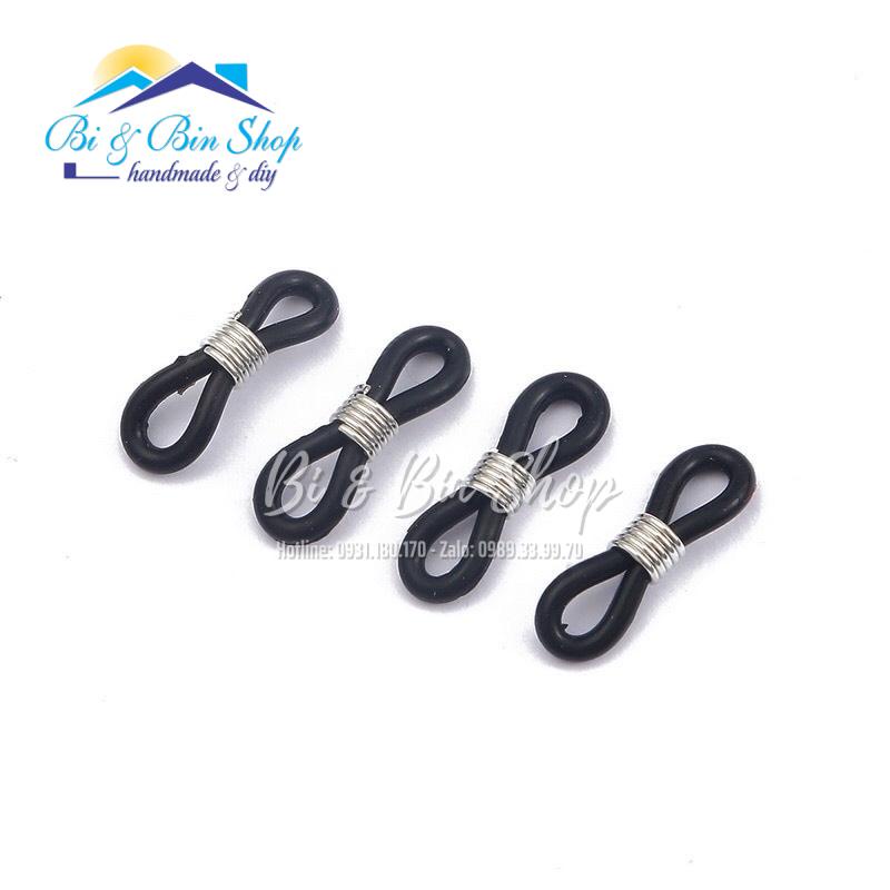 Sỉ 100 Cái Vòng Cao Su Dùng Làm Đầu Nối Dây Đeo Mắt Kính Thời Trang, Tiện Dụng