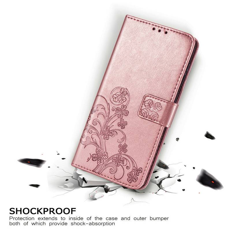 Bao Da pu Nắp Gập Kiểu Ví Kèm Giá Đỡ Chống Sốc Cho oppo reno 5 oppo reno 5 4 pro reno4pro reno4 reno5pro reno5 Ốp