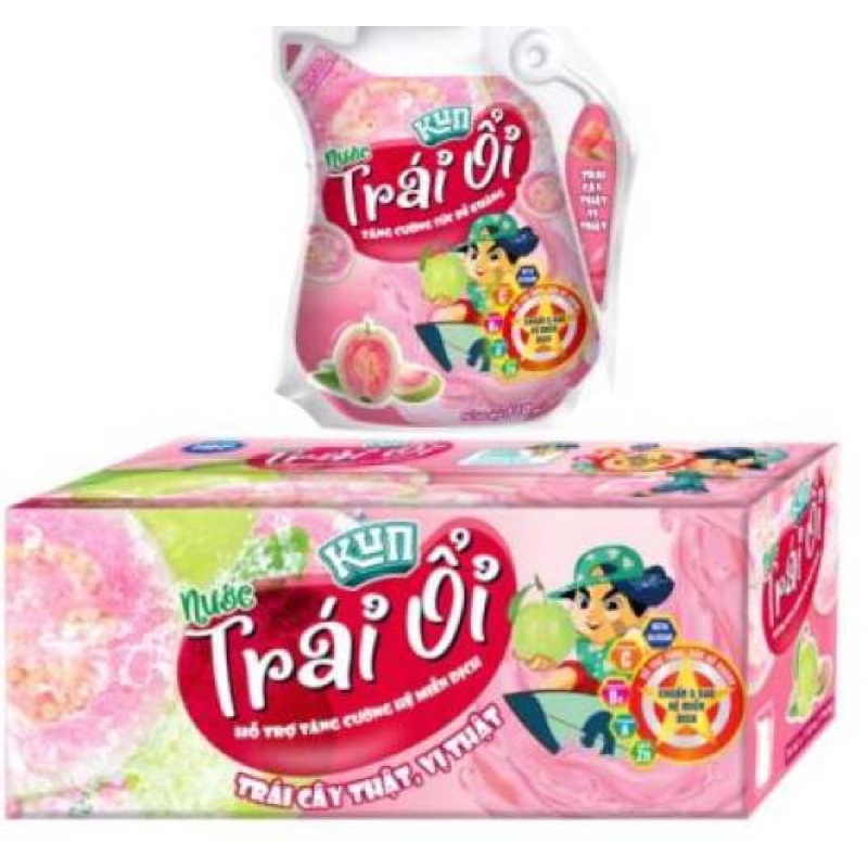 Thùng 24 túi Kun 110ml (các hương vị)