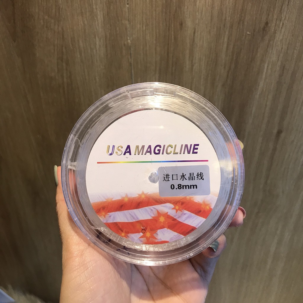 Dây cước thun USA MAGICLINE dùng xâu chuỗi size 0.7mm - 0.8mm