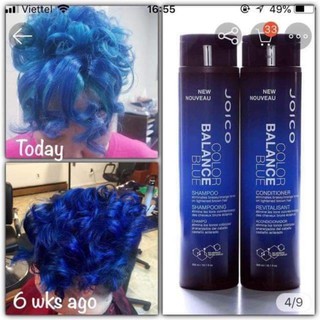 Dầu gội cân bằng ánh sắc Xanh Blue Joico Balance